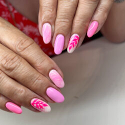 Pink Gel with basic art