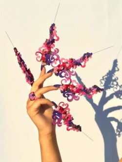 Uñas Extremas Corazones y Rosas