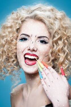 Uñas Crayon Pop Art